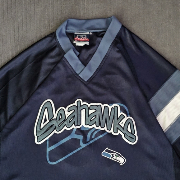 No HudIdle NFL Seattle Seahawks Est 76 Throwback Jersey Size XXL - Picture 2 of 11